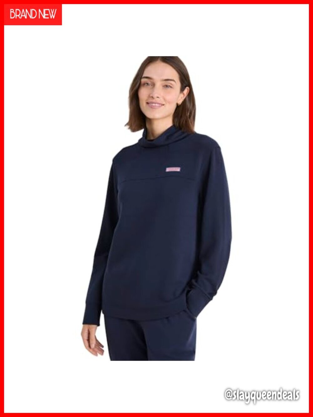 Dreamcloth Funnel Neck Shep Shirt Pullover Tunic Long Sleeve